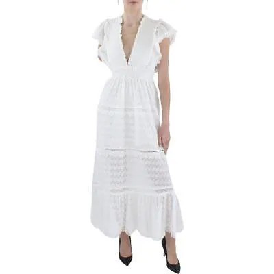 Женское белое кружевное платье миди Waimari M BHFO 1674