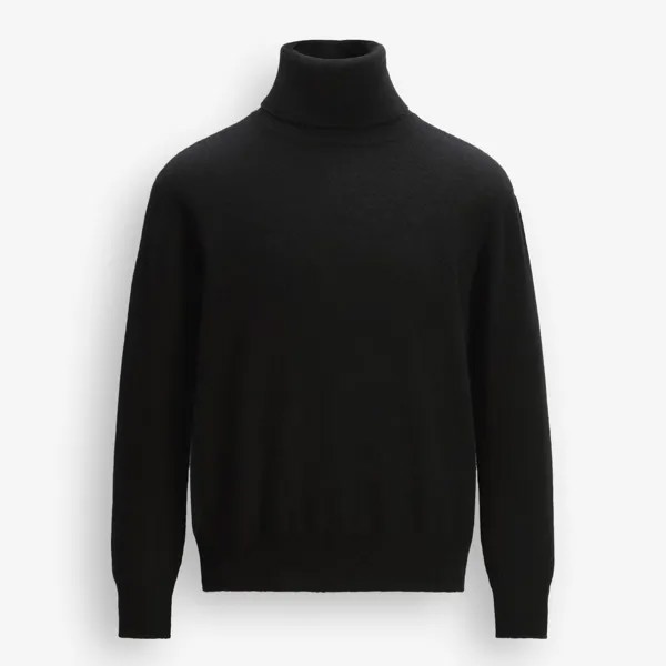 Свитер Zara by Carlyne Cerf Basic Wool High Neck, черный