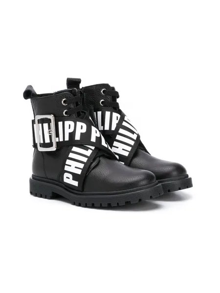 Philipp Plein ботинки с логотипом