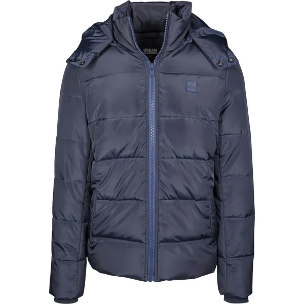 Пуховик Hooded Puffer Jacket Urban Classics, цвет Navyblau
