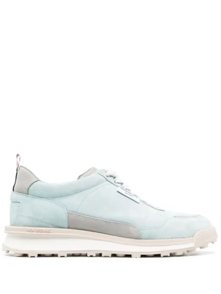 Thom Browne кроссовки со вставками, синий