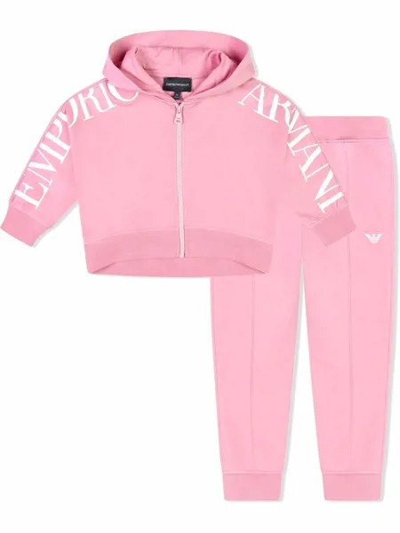 Emporio Armani Kids спортивный костюм с логотипом