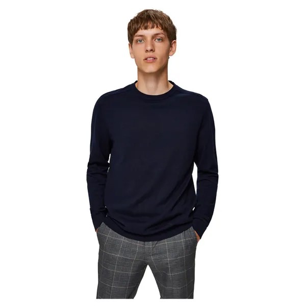 Свитер Selected Berg Crew Neck, синий