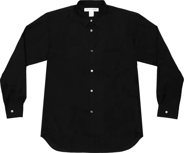 Рубашка Comme des Garçons Forever Long-Sleeve 'Black', черный