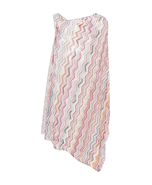 Пляжное платье с фирменным зигзагообразным узором Missoni, красный