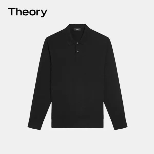 Рубашка-поло Theory мужская, черный