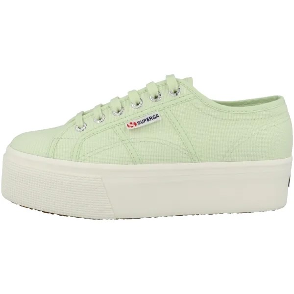 Кроссовки Superga low 2790 Cotw Linea up an down, цвет gruen