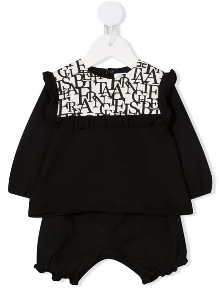 Elisabetta Franchi La Mia Bambina спортивный костюм с логотипом