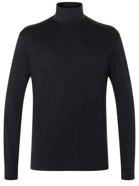 Лонгслив super.natural Merino, черный
