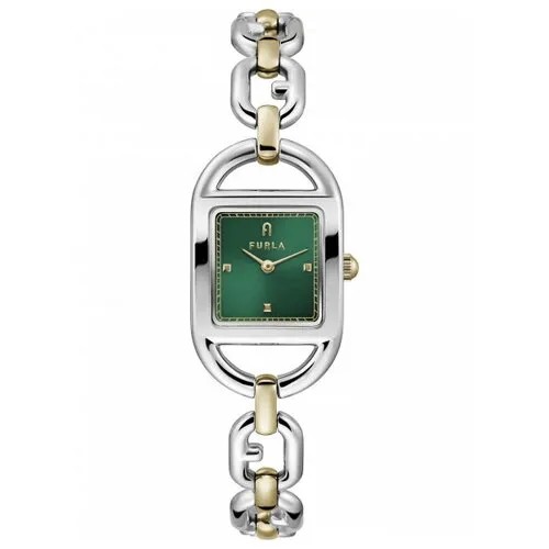 Наручные часы FURLA Basic WW00026006L4, зеленый, золотой