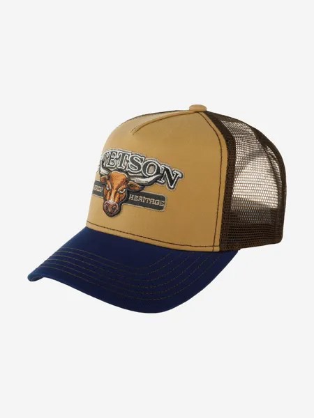 Бейсболка с сеточкой STETSON 7761160 TRUCKER CAP BULL (синий), Синий