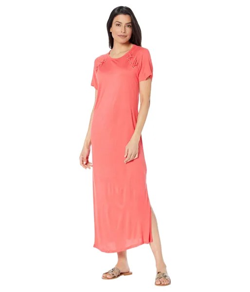 Платье MICHAEL Michael Kors, Lace-Up T-Shirt Dress