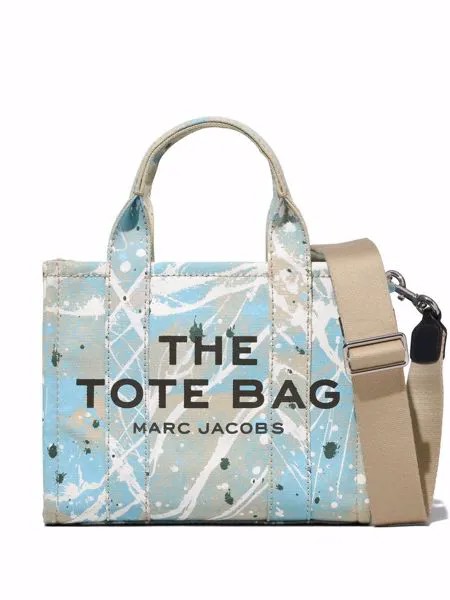 Marc Jacobs сумка-тоут размера мини с эффектом разбрызганной краски