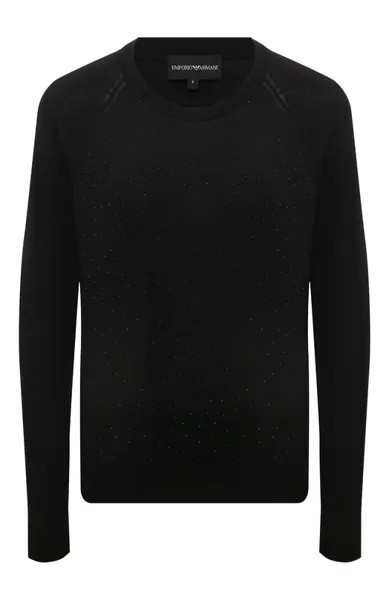 Шерстяной пуловер Emporio Armani
