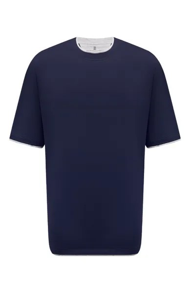 Хлопковая футболка Brunello Cucinelli