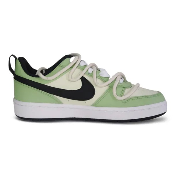 Кроссовки Nike Court Borough Skateboarding Shoes Women's Low-top Grey Green/mint Green, желтый
