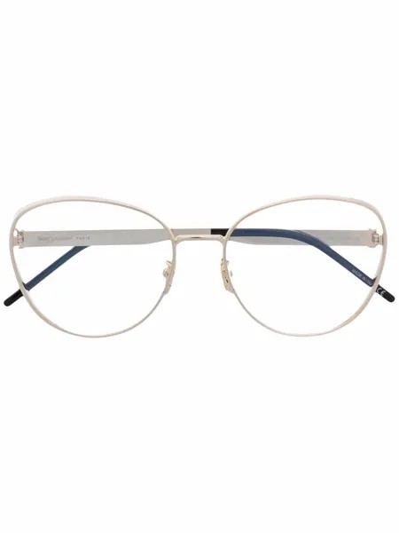 Saint Laurent Eyewear очки в круглой оправе