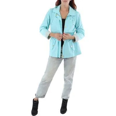 Женская синяя парка Charter Club, куртка-анорак для холодной погоды, пальто M BHFO 3722