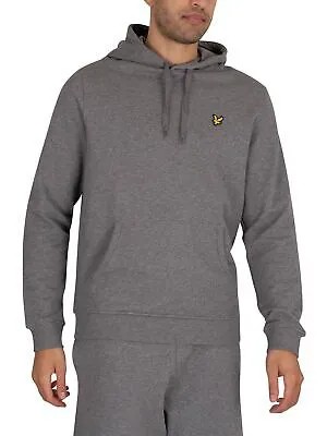 Мужской пуловер с логотипом Lyle - Scott, серый