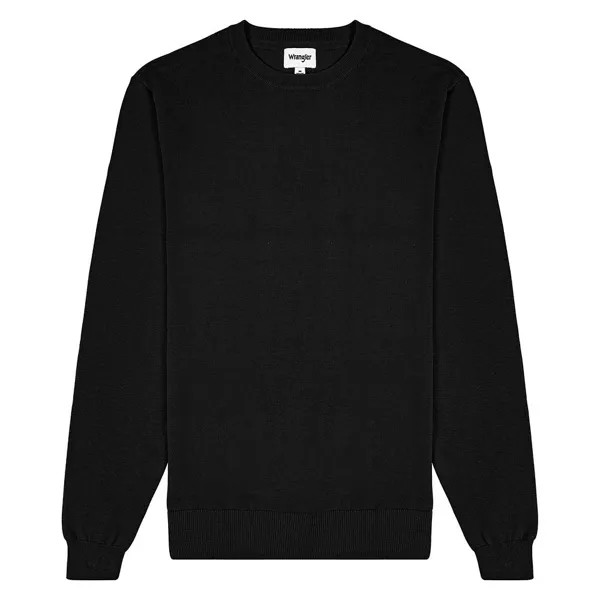 Свитер Wrangler W8A0QJ100 Crew Neck, черный