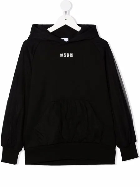 MSGM Kids худи с логотипом