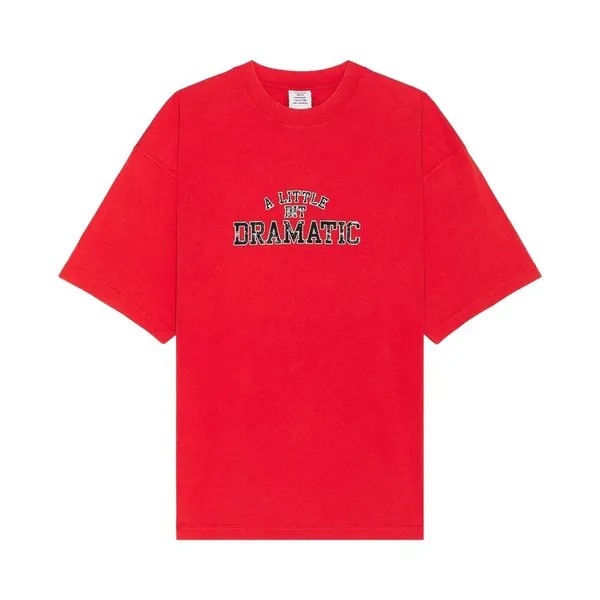 Футболка Vetements A Little Bit Dramatic T-Shirt, красный
