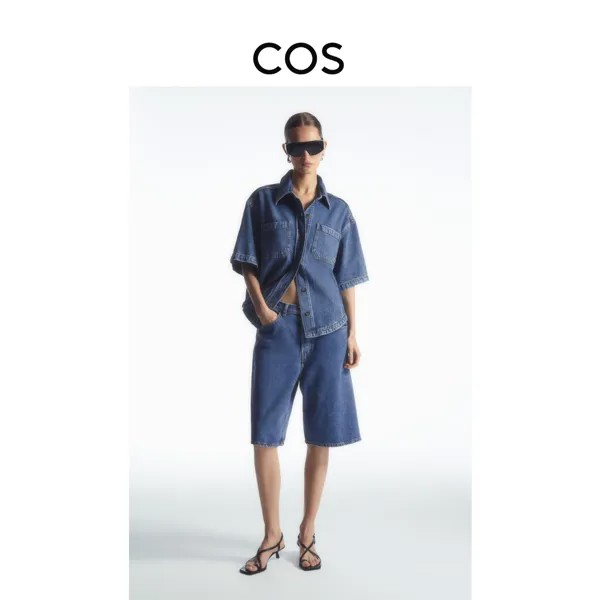 Джинсы женские Cos летние, синий