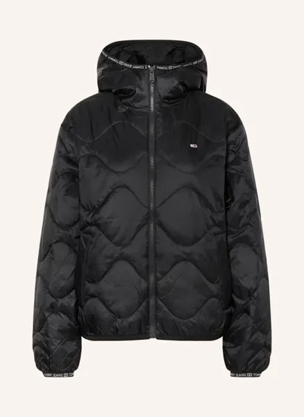 Стеганая куртка Tommy Jeans, черный