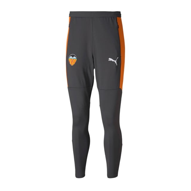 Мужские футбольные тренировочные брюки Valencia CF 758351 06 Puma, серый
