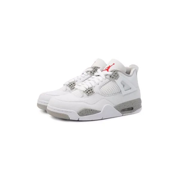 Кеды Air Jordan 4 Retro White Oreo NikeLab