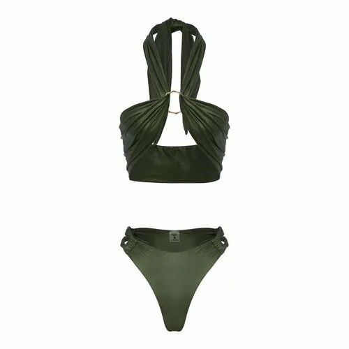 Купальник MOOD swimwear, размер S, зеленый