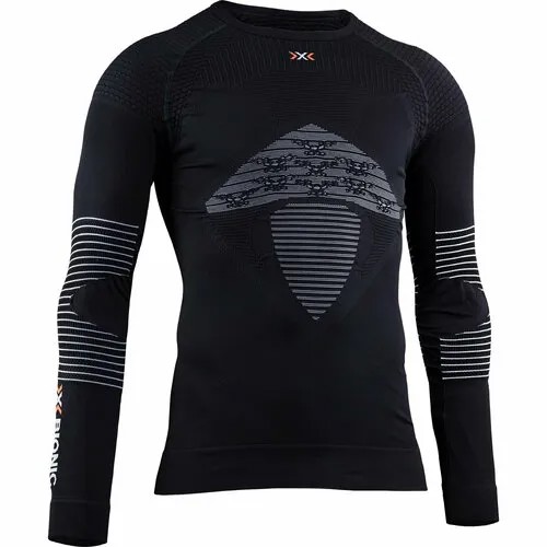 Термобелье верх X-bionic Energizer 4.0 Shirt Round Neck LG SL Men, размер L, черный