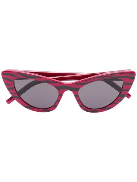 Saint Laurent Eyewear солнцезащитные очки в оправе 'кошачий глаз'