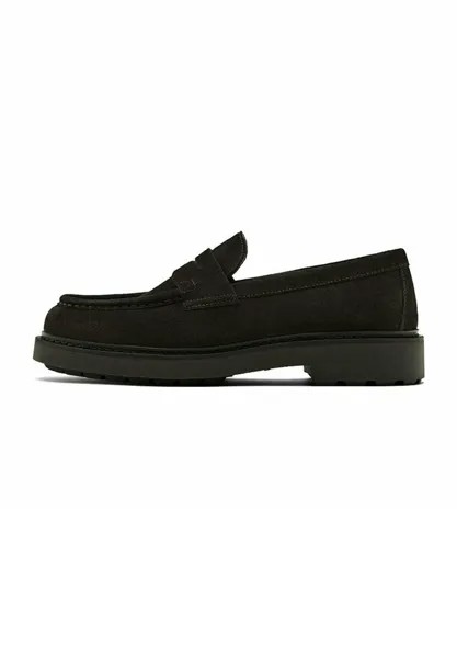 Слипоны Moc Toe Massimo Dutti, коричневый