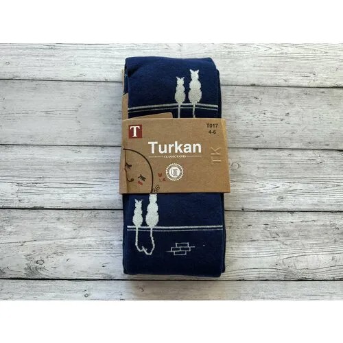 Колготки Turkan, размер 98-104, синий