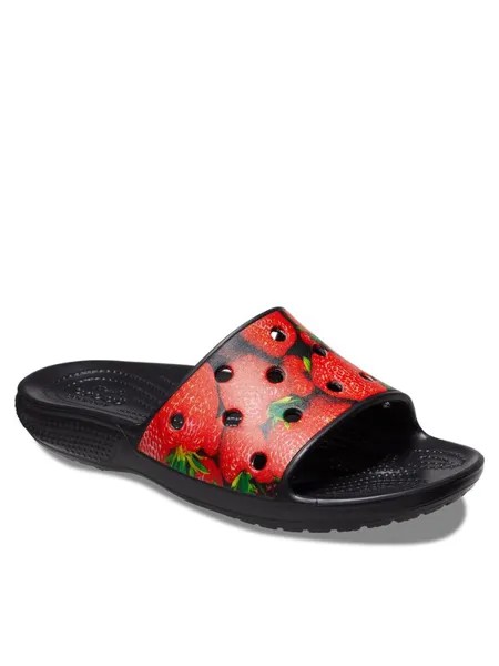 Сланцы мужские Crocs Classic Hyper Real Slide 208376 разноцветные 39-40 EU