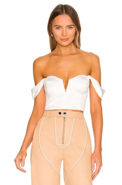 Топ superdown Coralia Bustier, белый