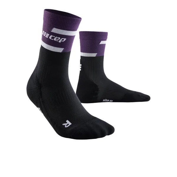 Носки CEP The Run Compression Mid Cut, черный
