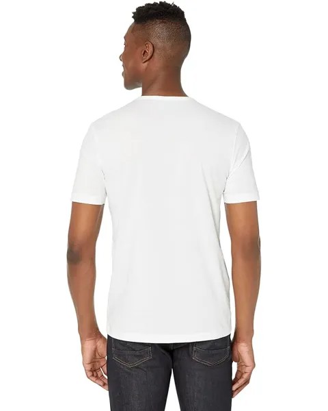 Футболка BOSS Tee Curved Regular Fit Jersey T-Shirt, белый