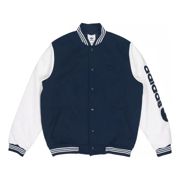 Куртка adidas originals Varsity Bomber Sports Jacket Blue, синий