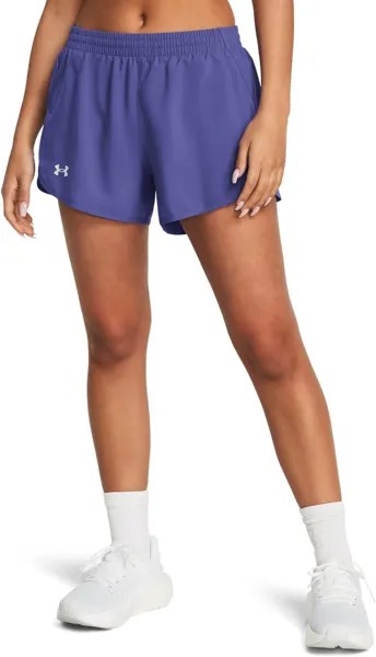Шорты Under Armour Fly By Shorts, цвет Starlight/Starlight/Reflective