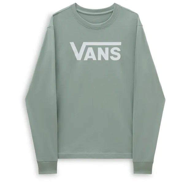 Лонгслив Vans Women's Flying V Classic L/S BFF, цвет Flying V Iceberg Green