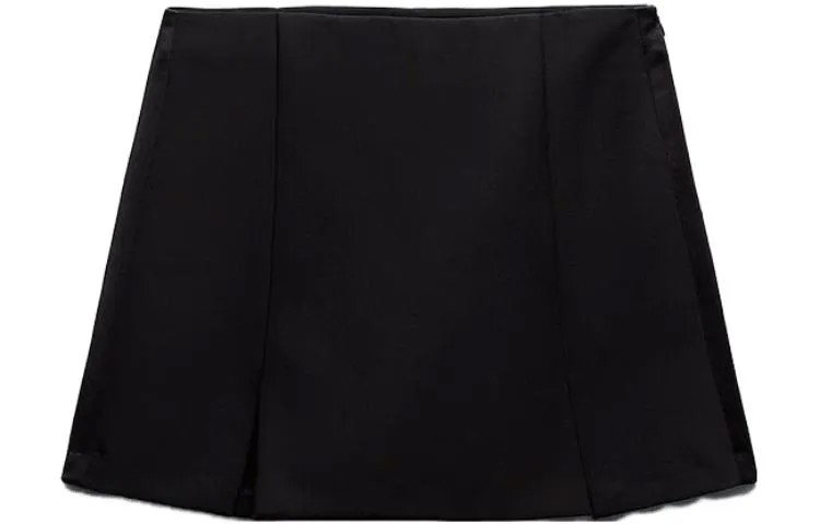 Повседневная юбка женская черная Zara