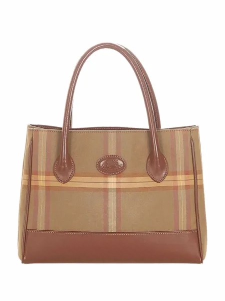 Burberry Pre-Owned сумка-тоут в клетку Vintage Check