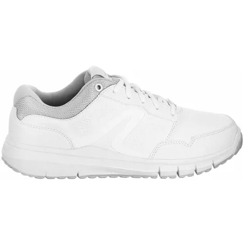 Кроссовки для активной ходьбы женские Protect 140 белые, размер: EU39 RU38 NEWFEEL Х Decathlon