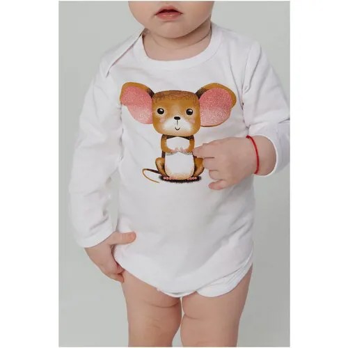Детский комплект Diva Kids: боди и брюки, 80 размер, белый, розовый/ Комплект одежды для малышей/ брюки для малышей/ боди для малышей