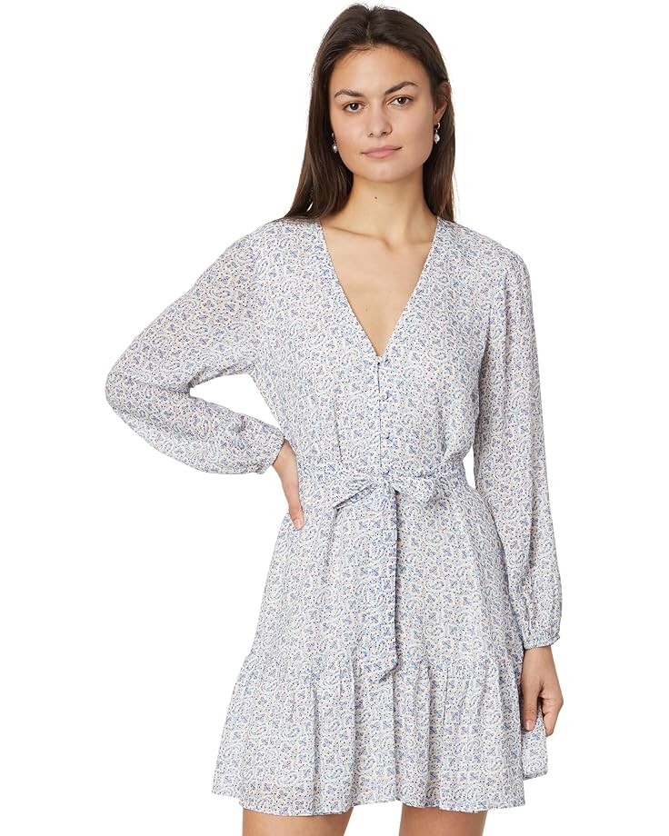 Платье Paige Marlyn, цвет White/French Blue Multi