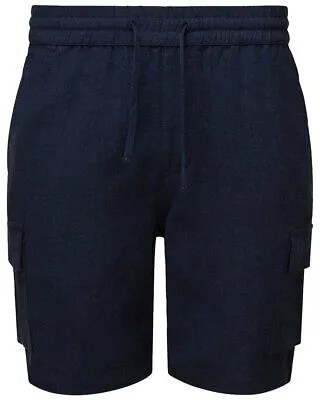 Короткие мужские шорты карго Onia Air из льняной смеси