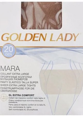 Колготки Golden Lady Mara 20 den, размер 5-XL, melon (бежевый)