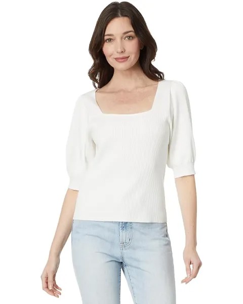 Свитер Lilla P Full Sleeve Square Neck, белый
